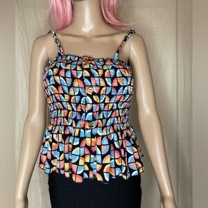 Miss Selfie sleeveless strappy top szL